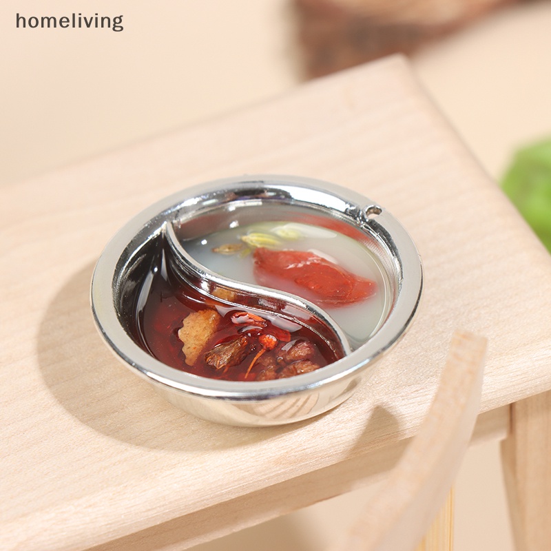 Nồi Lẩu Truyền Thống Trung Hoa Tỉ Lệ 1: 12 Trang Trí Nhà Búp Bê