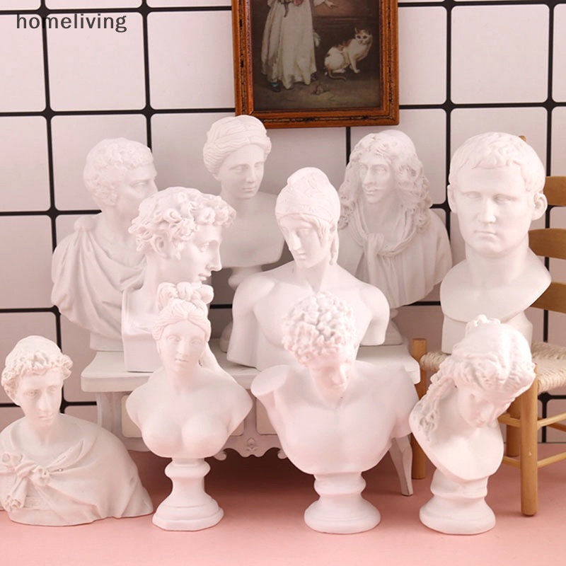 Đồ trang trí Tượng Gypsum Tỉ Lệ 1: 12 Dùng Để Trang Trí Nhà Búp Bê