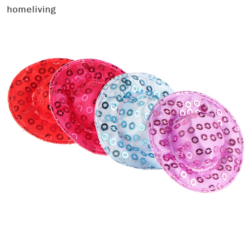 Set 8 Nón Đồ Chơi Búp Bê Nhiều Màu Sắc Xinh Xắn