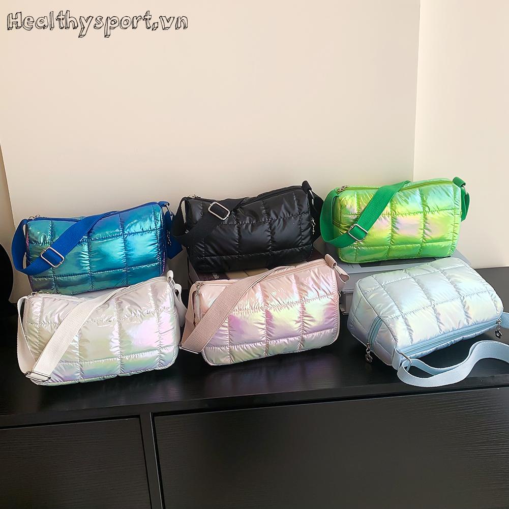 Túi Đeo Chéo Chất Liệu Nylon Thời Trang Mùa Đông Cho Nữ