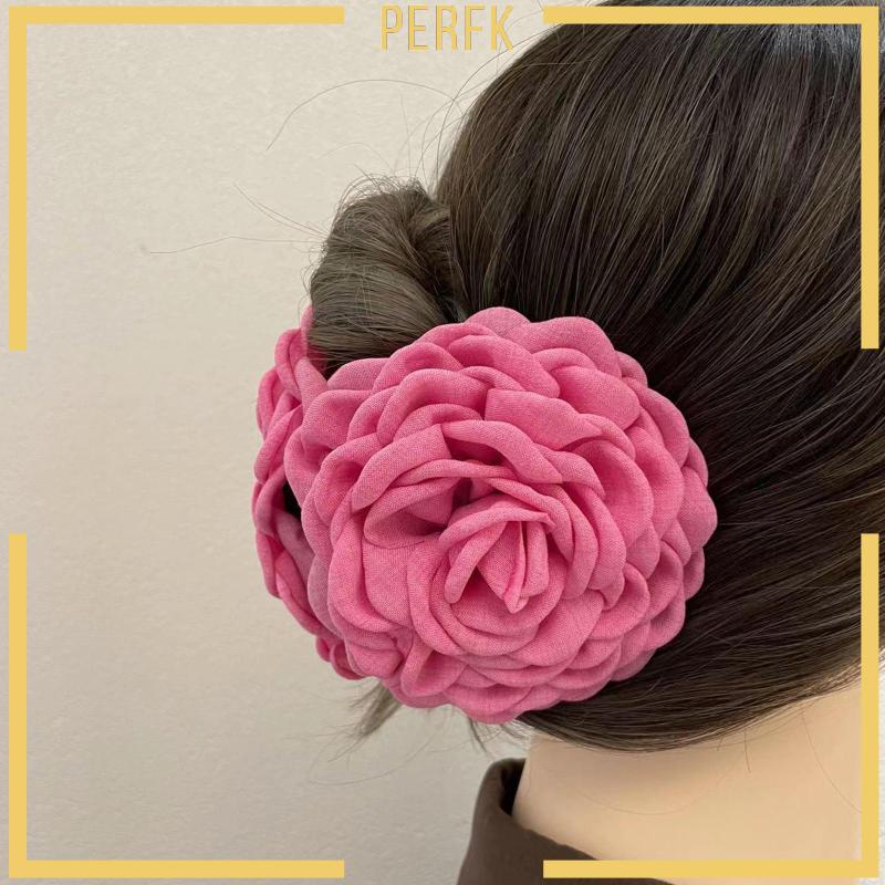 Kẹp Tóc Hình Hoa Lớn Siêu Chắc Chắn Cho Nữ