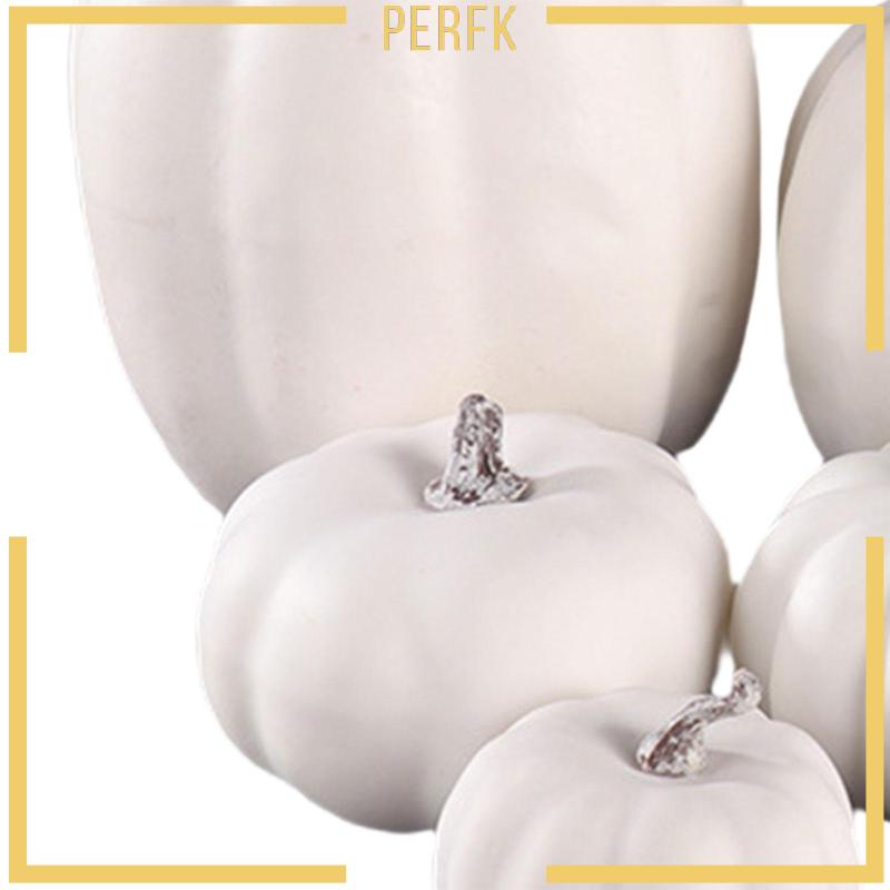 Set 8 Bí Ngô Nhân Tạo Handmade Nhiều Kích Thước Khác Nhau Trang Trí Nhà Cửa