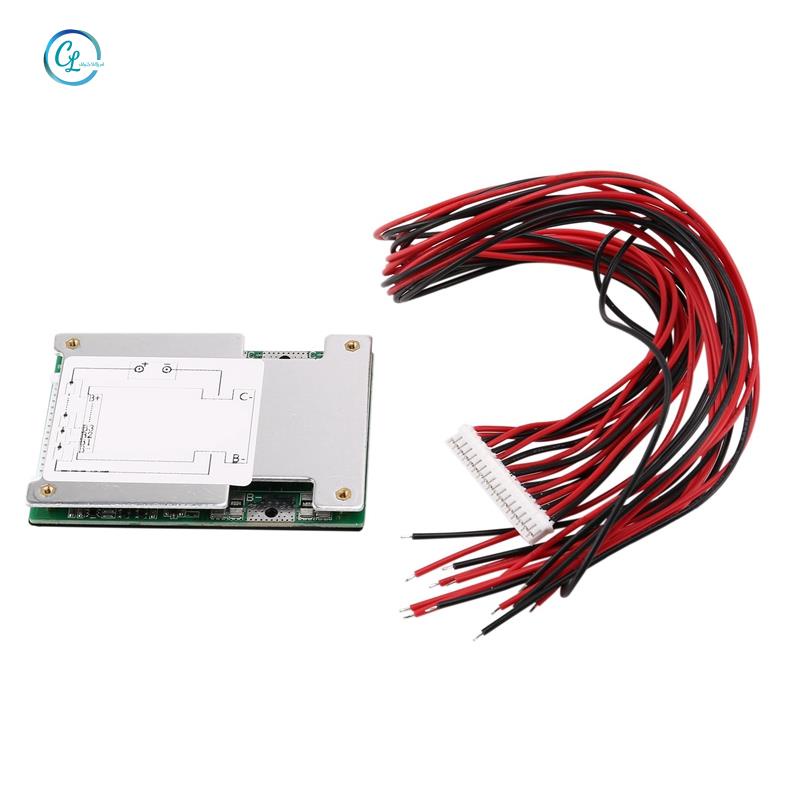Bảng Mạch Bảo Vệ Pin 16S 48V 30A Lipo4 BMS PCB Với Cân Bằng Cho E-Bike EScooter