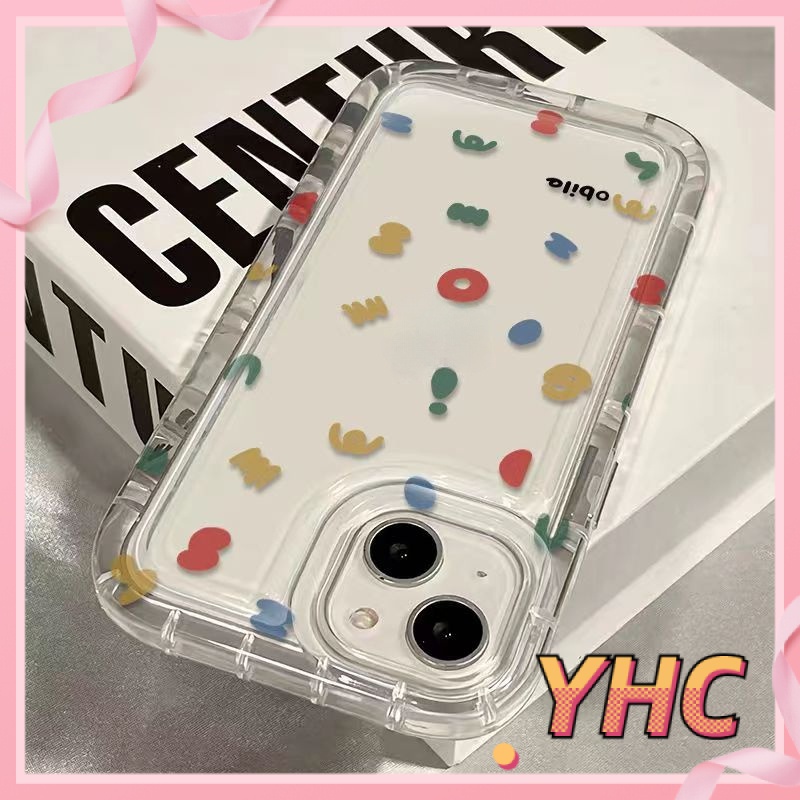 Ốp lưng iPhone Chữ cái, graffiti màu, túi khí chống chấn động, camera bảo vệ, vỏ điện thoại silicon Cho Iphone 6 / 6S / 6splus / se / 7 / 7plus / 8 / 8plus / X / xs / xsmax / 11 / 12 / 13 / 14 / Plus / pro / pro max-746