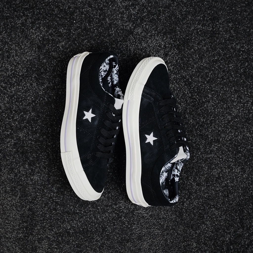 Conv / / Eree One Star Giày Trượt Patin Canvas Cắt Thấp Màu Trắng Đen Cho Nam Và Nữ CDE1