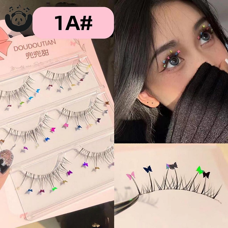 Lông Mi Giả Họa Tiết Bướm Dễ Thương Và Độc Đáo Tái Sử Dụng Nhiều Lần YDEA CFH