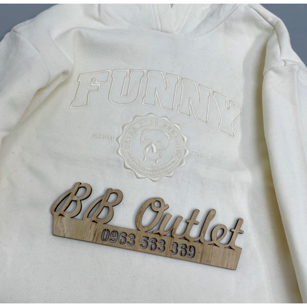 Áo nỉ hoodie bé gái xuất khẩu