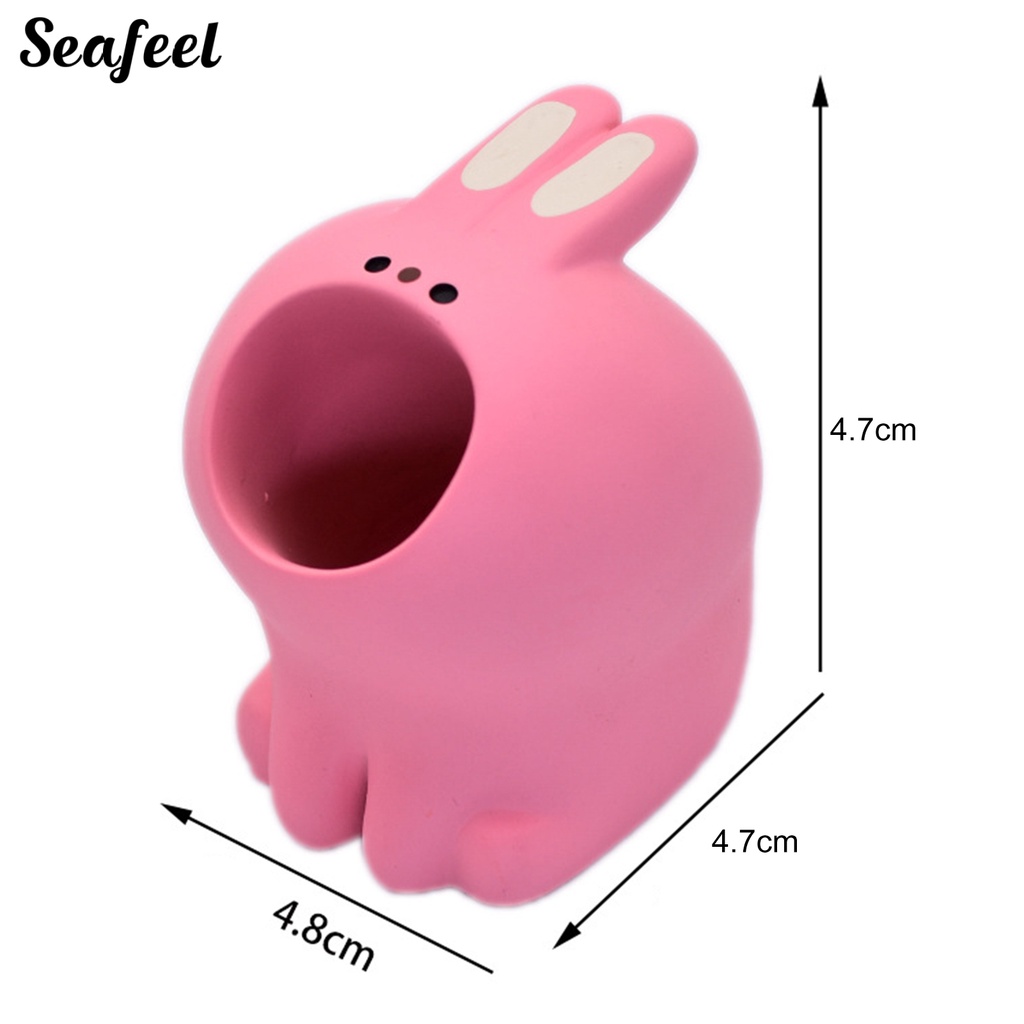 Giá Đỡ Bút Mini Bằng Nhựa Resin Hình Động Vật Hoạt Hình Phong Cách Nhật Bản