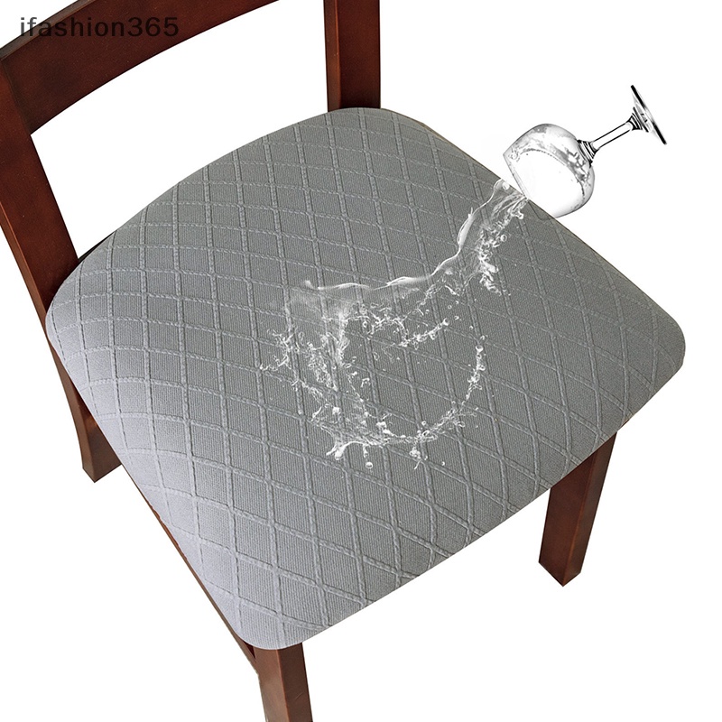 Vỏ Bọc Ghế Ngồi Màu Trơn Chống Thấm Nước Có Thể Tháo Rời Và Giặt Rửa Tiện Dụng ifashion365