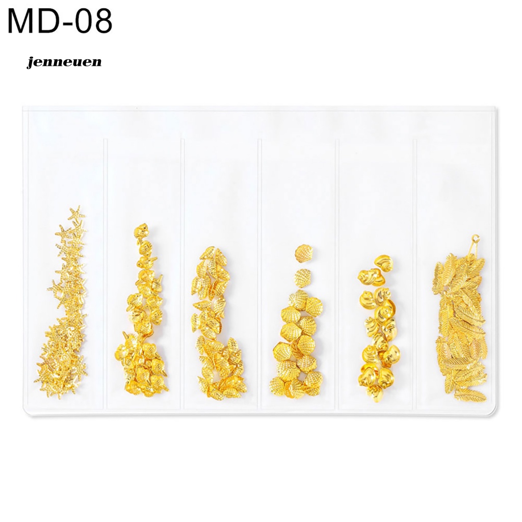 Hộp Phụ Kiện Đinh Tán Trang Trí Móng Tay Sáng Bóng Thời Trang