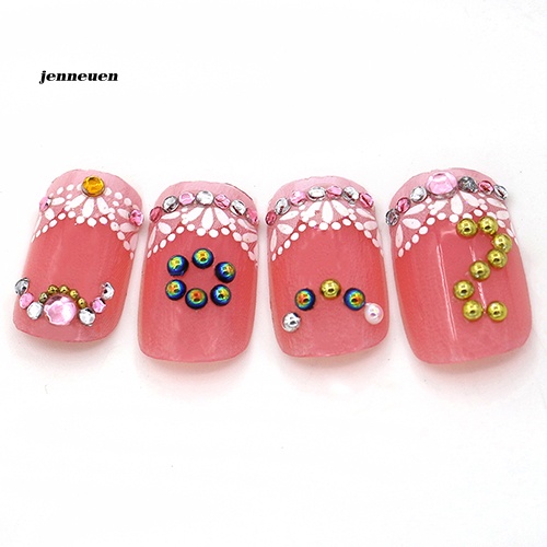 Miếng Dán Trang Trí Móng Tay Lấp Lánh DIY