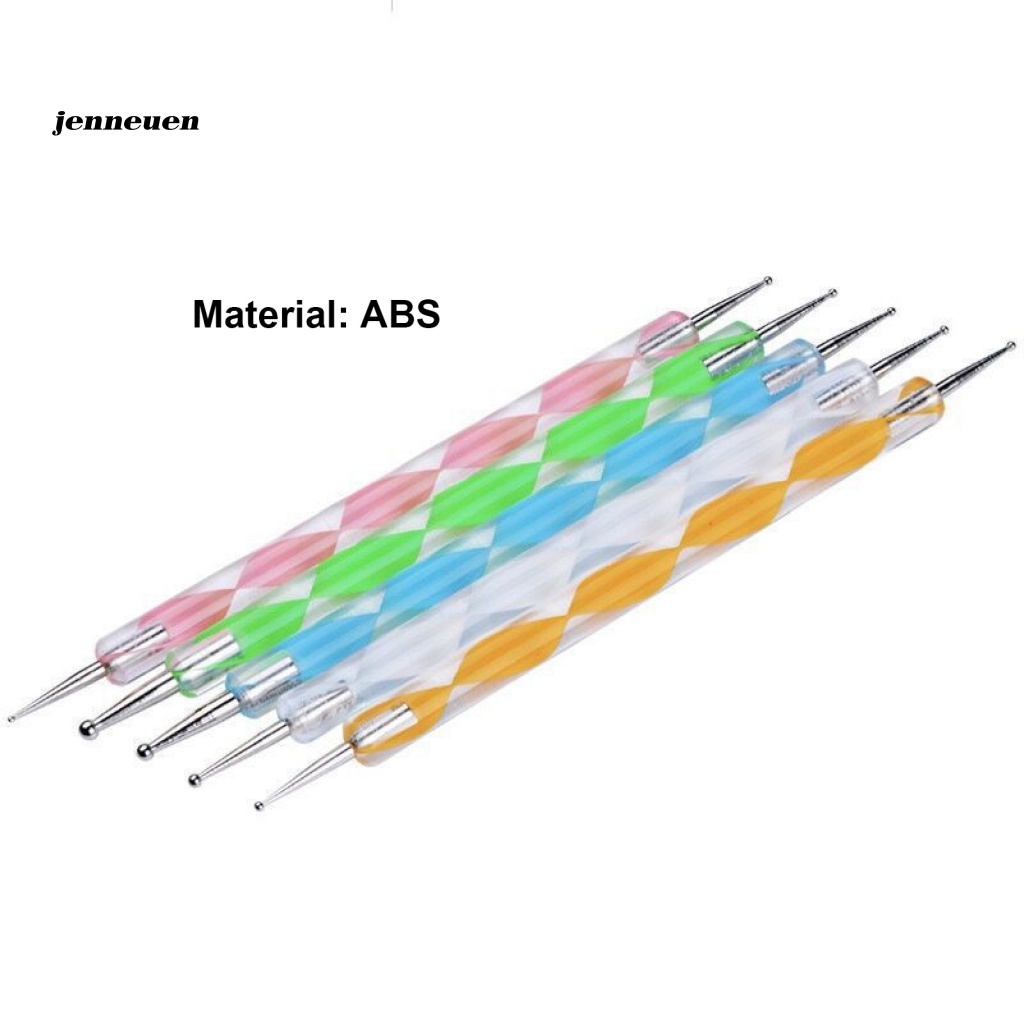 Set 5 Bút Vẽ Trang Trí Móng Nghệ Thuật Hai Đầu Tiện Dụng