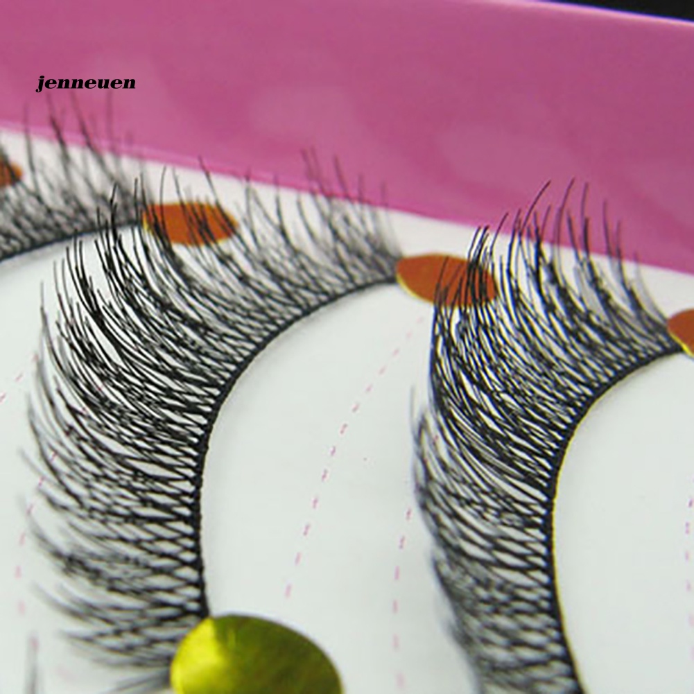 10 Cặp Lông Mi Giả Nối Dài Dày Và Cong Trang Điểm Chuyên Nghiệp