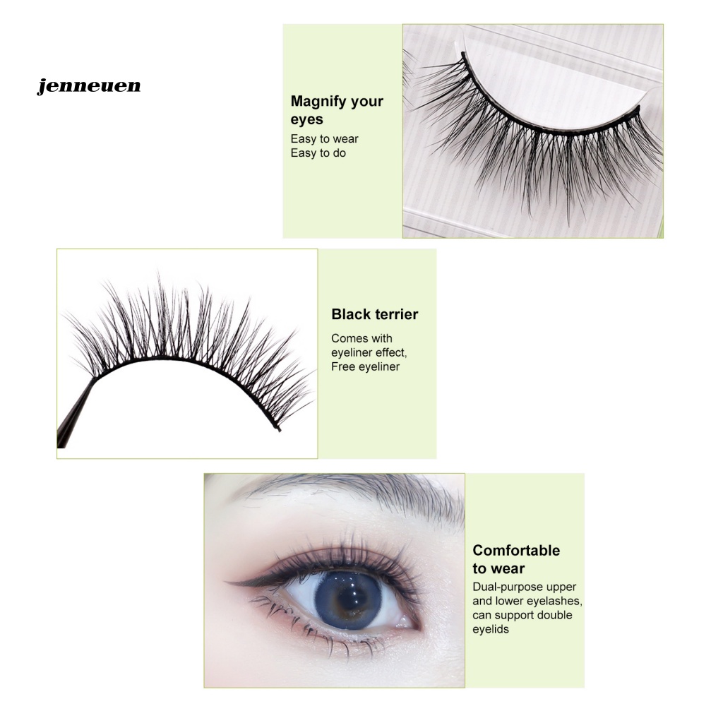 Bộ 3 Cặp Lông Mi Giả Trang Điểm Xinh Đẹp