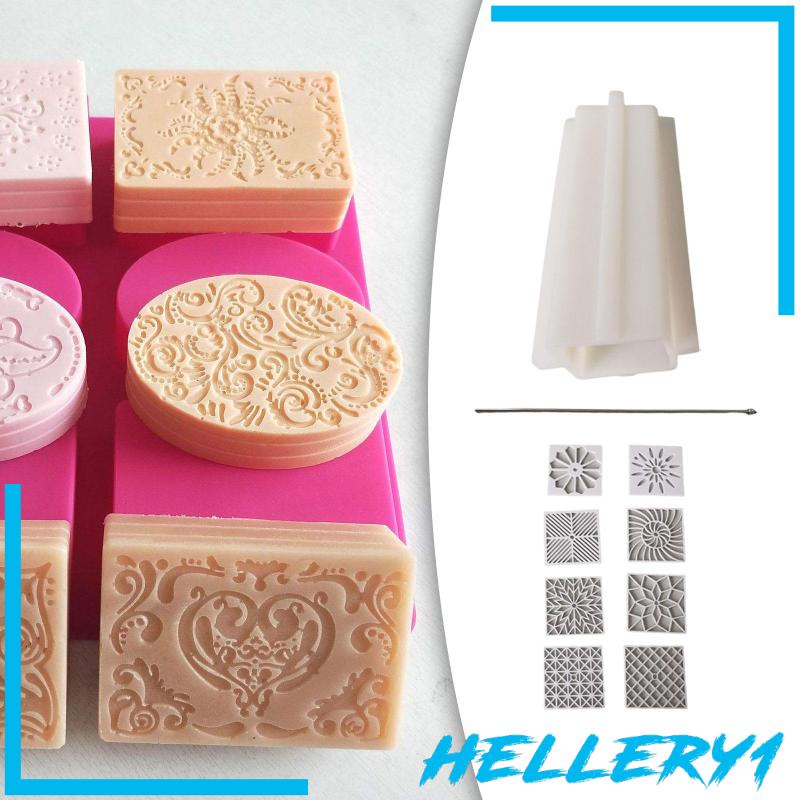 Khuôn Làm Xà Phòng / Nến DIY Có Thể Tái Sử Dụng