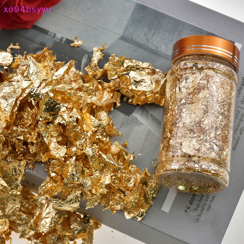 1 Lá Vàng Bạc Xo94Bsyu 2g Dùng Trang Trí Móng Tay