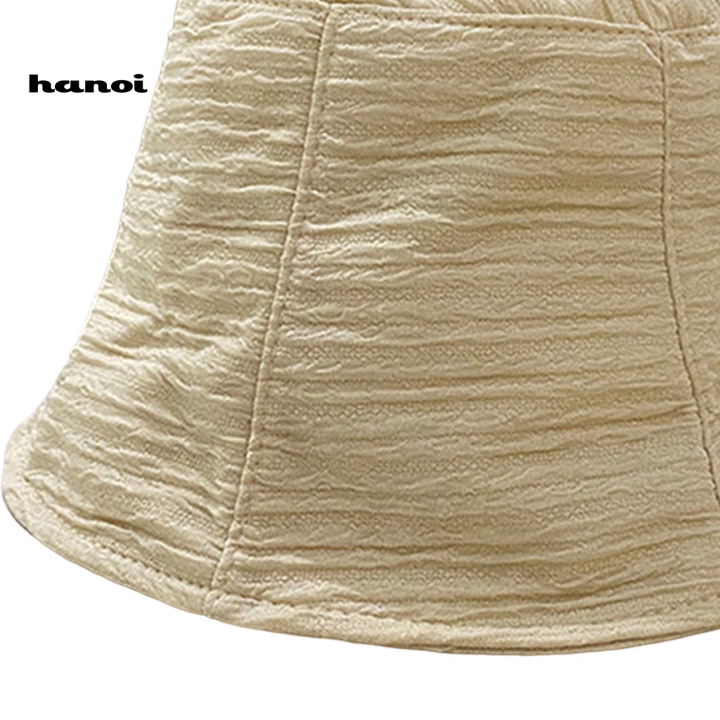 Nón Vành Tròn Màu Trơn Thời Trang Nữ Tính