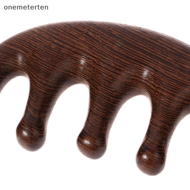 Rten 1 Lược Gỗ Mát Xa Mặt Chống Tĩnh Điện Đa Chức Năng