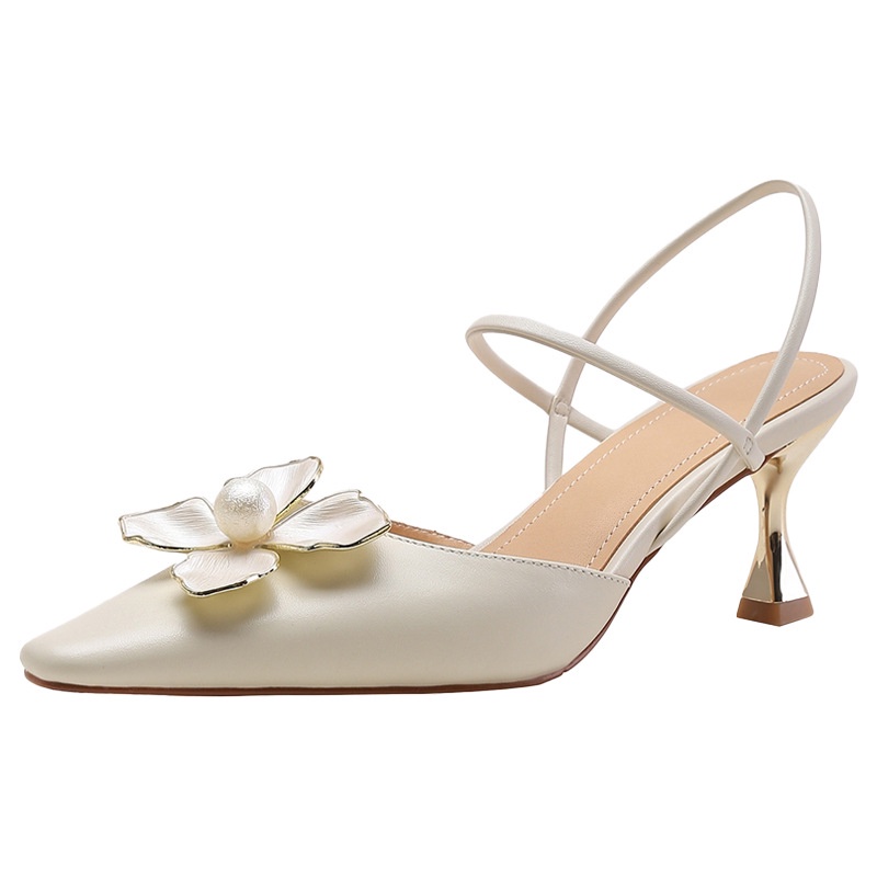 ZTAIXIELUA Sandal Cao Gót Mũi Nhọn Thiết Kế Mới Xinh Xắn Thời Trang Dành Cho Nữ