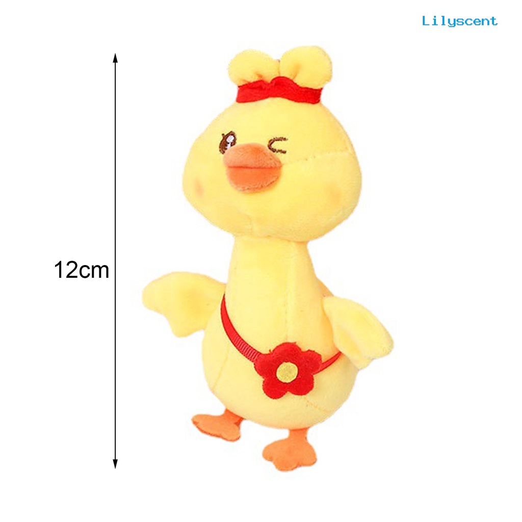 Thú Nhồi Bông Hình Vịt Con Bằng Cotton PP Mềm Mại Dễ Thương