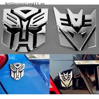 Miếng dán logo transformers 3d bảo vệ xe hơi