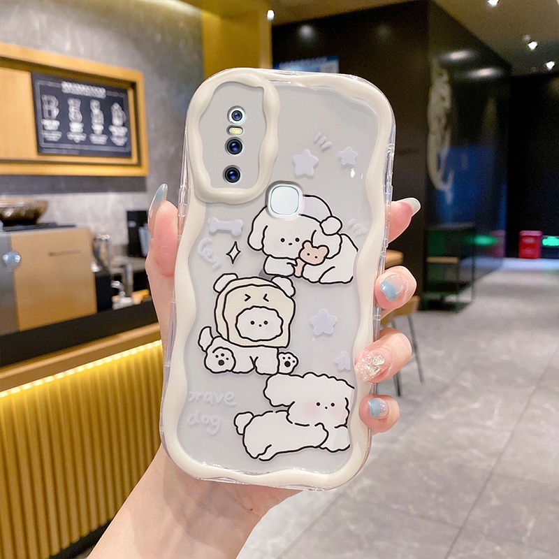 Ốp lưng Vivo V15 Ốp Điện Thoại tpu Dẻo Họa Tiết Hoạt Hình Dễ Thương Thời Trang Cho Vivo V15 KLQNY