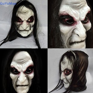 Mặt nạ ma quỷ tóc dài hóa trang halloween