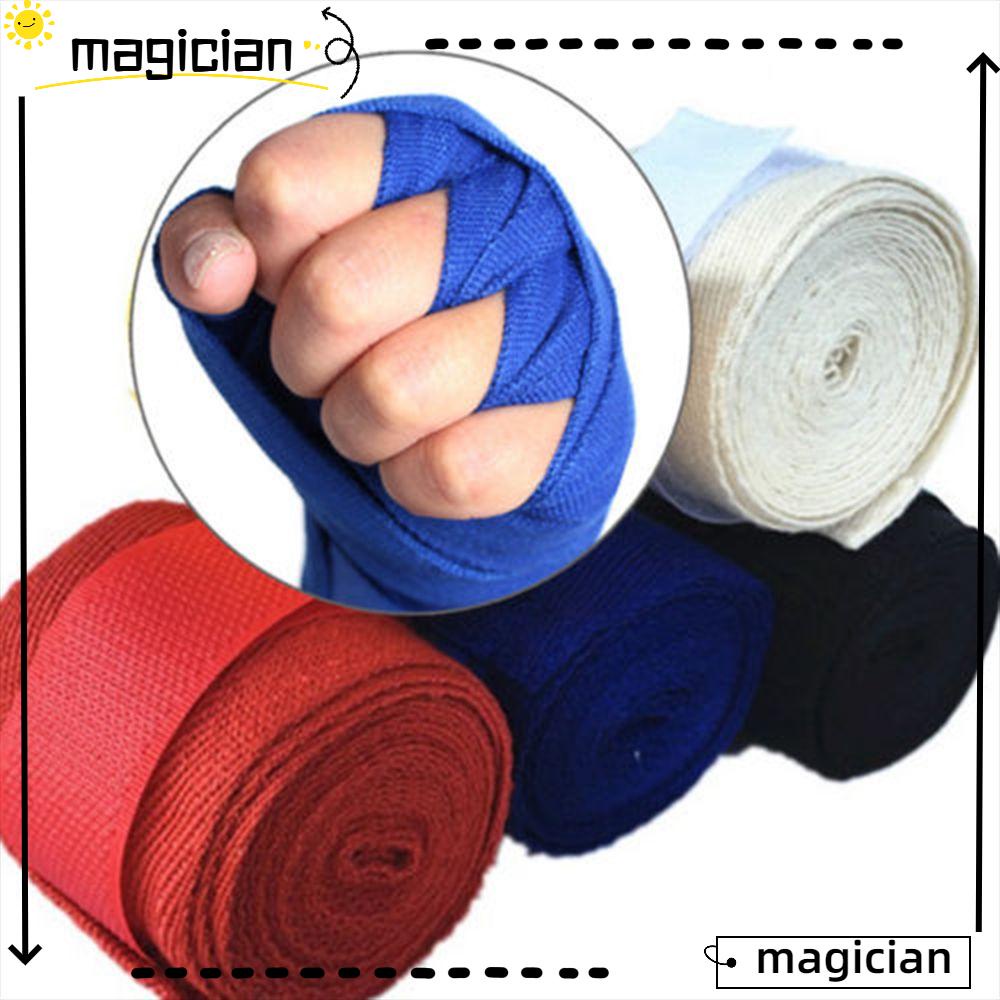 Băng quấn bảo vệ cổ tay bằng cotton siêu bền dùng tập boxing nhiều màu sắc tuỳ chọn