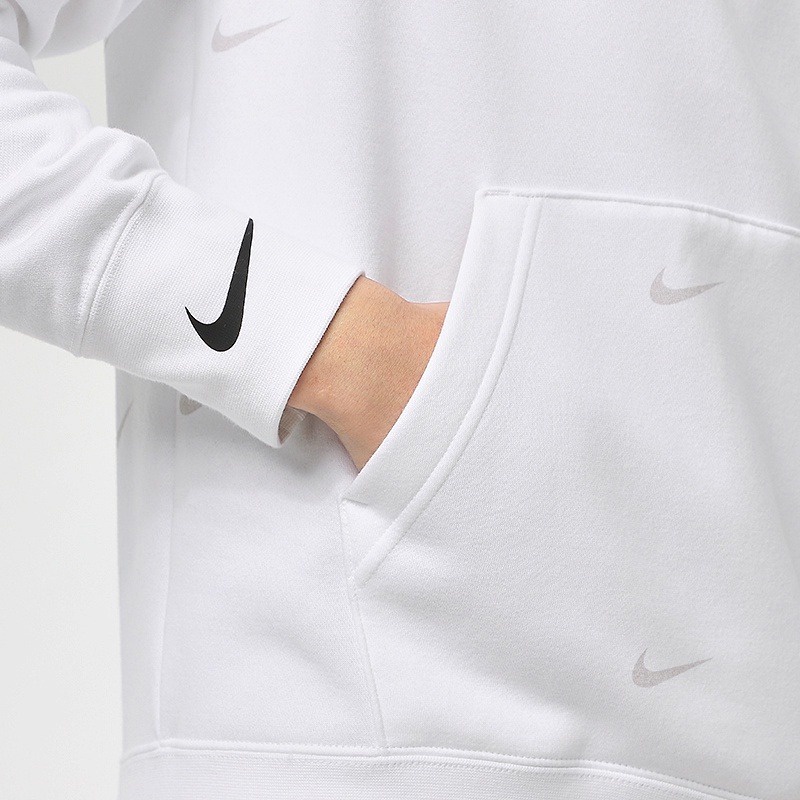 Áo Hoodie Nike100% Dày Dặn Dáng Rộng DA0111 Thời Trang Đường Phố Vintage Cho Nam