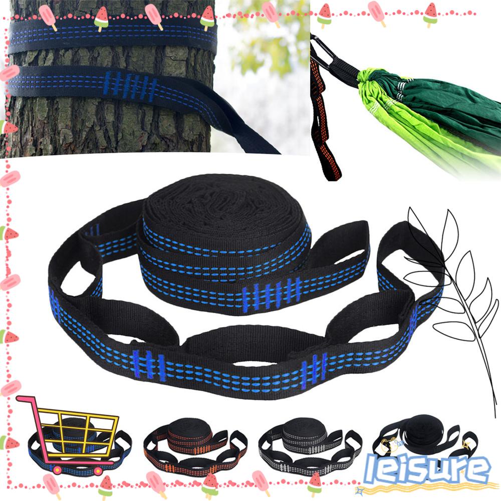 Set 2 Dây Đai Treo Võng Với 5 Vòng Khóa