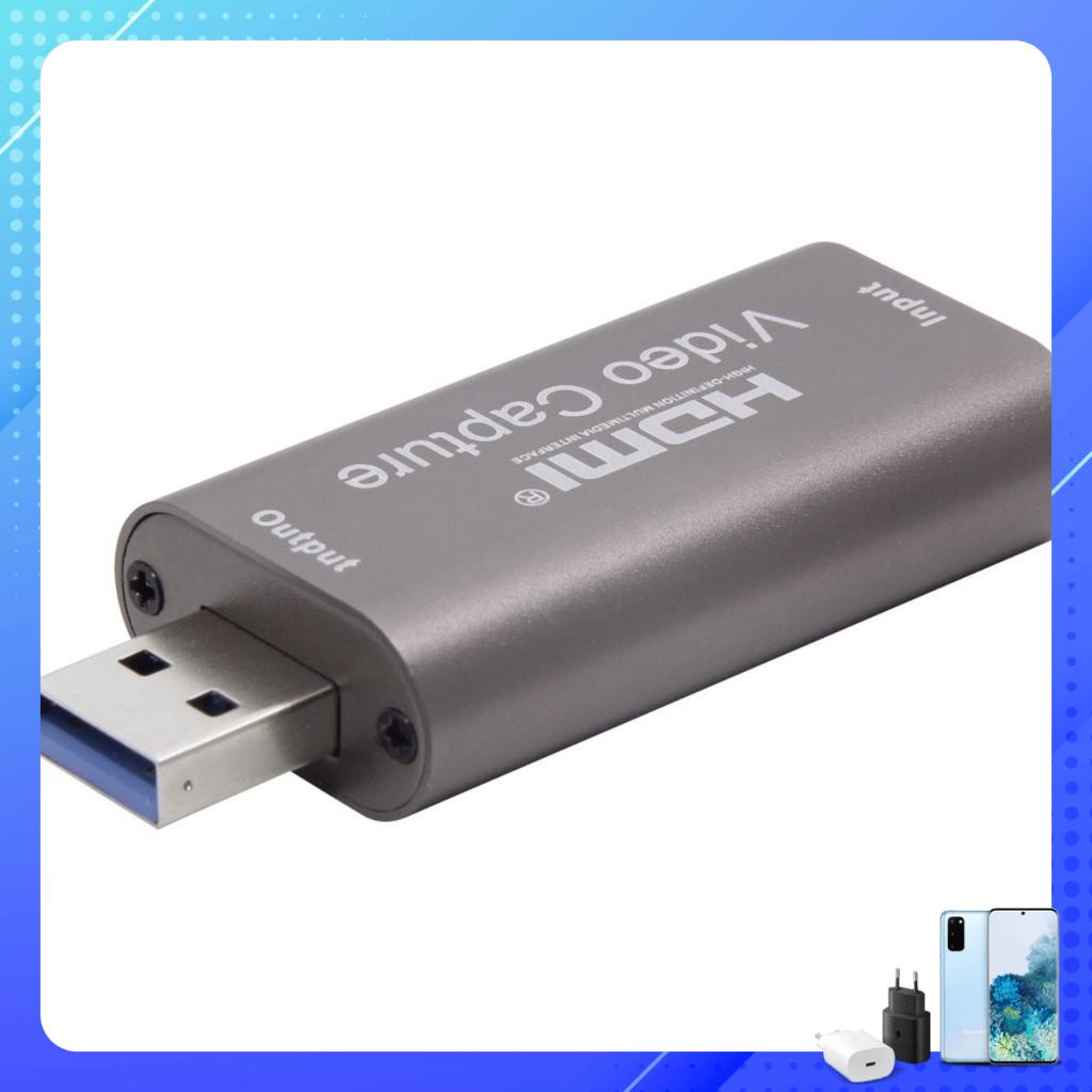 Cáp Chuyển Hdmi Sang Usb 3.0/2.0/Type C -Đầu ghi hình Video Capture dùng để livestream....