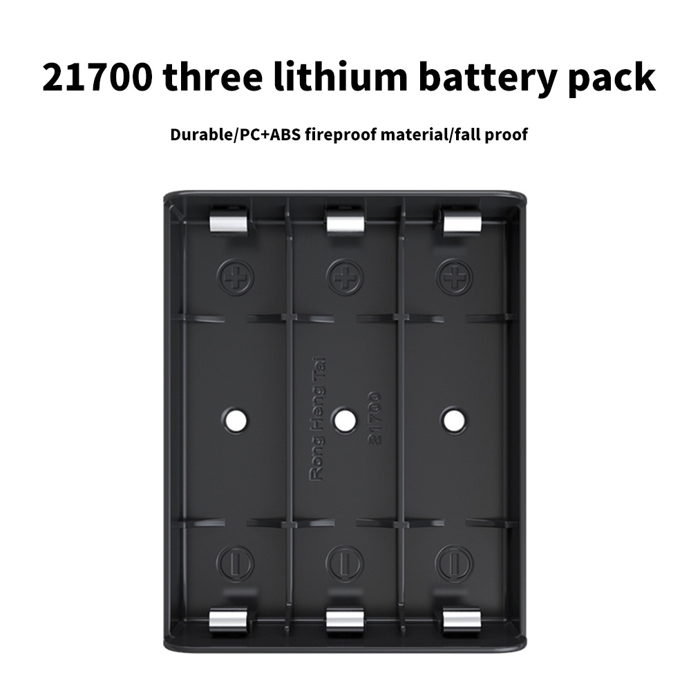 RIRIHI Giá Đỡ Pin 21700 SMD Hộp Đựng Pin 21700 Hộp Pin 1 / 2 / 3 / 4 Ngăn