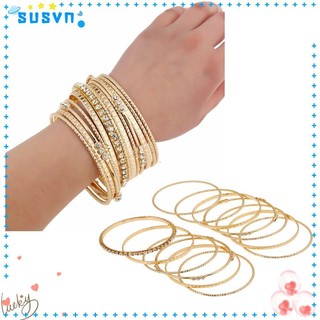 Susvn bộ vòng tay thời trang|vòng đeo tay bohemian