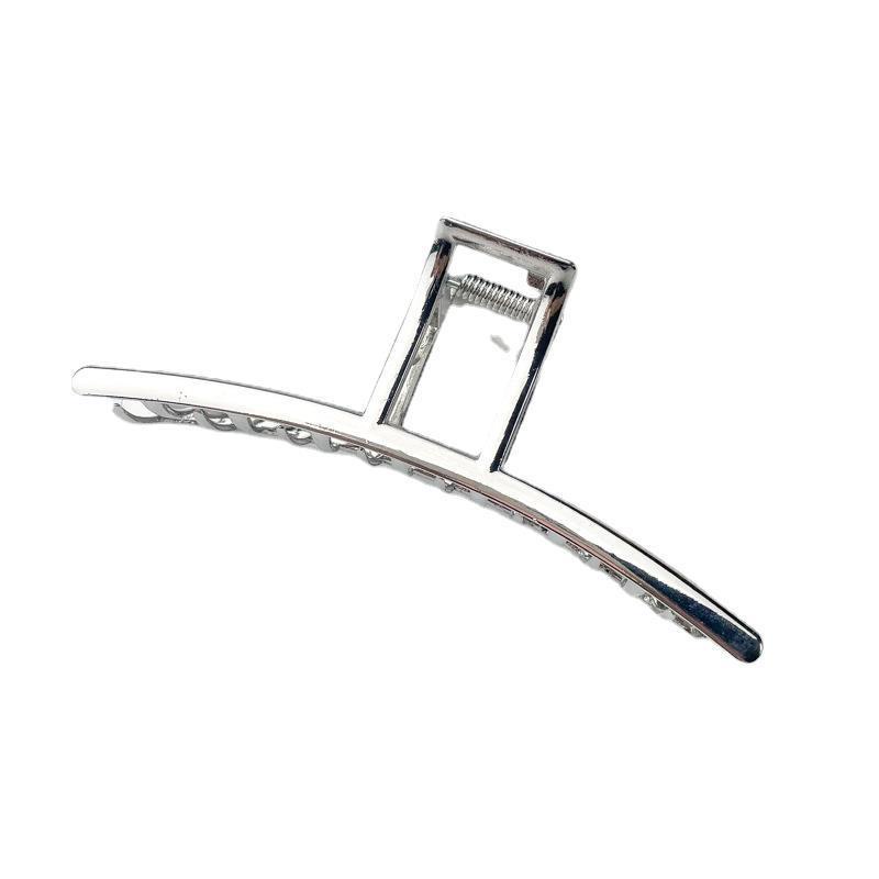 Kẹp Tóc Kim Loại Hình Chữ c Phong Cách vintage Thời Trang 2024 Dành Cho Nữ Mới