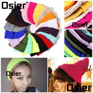 Nón beanie đan len cao cấp màu trơn dễ thương chất lượng cao 18 màu tùy chọn