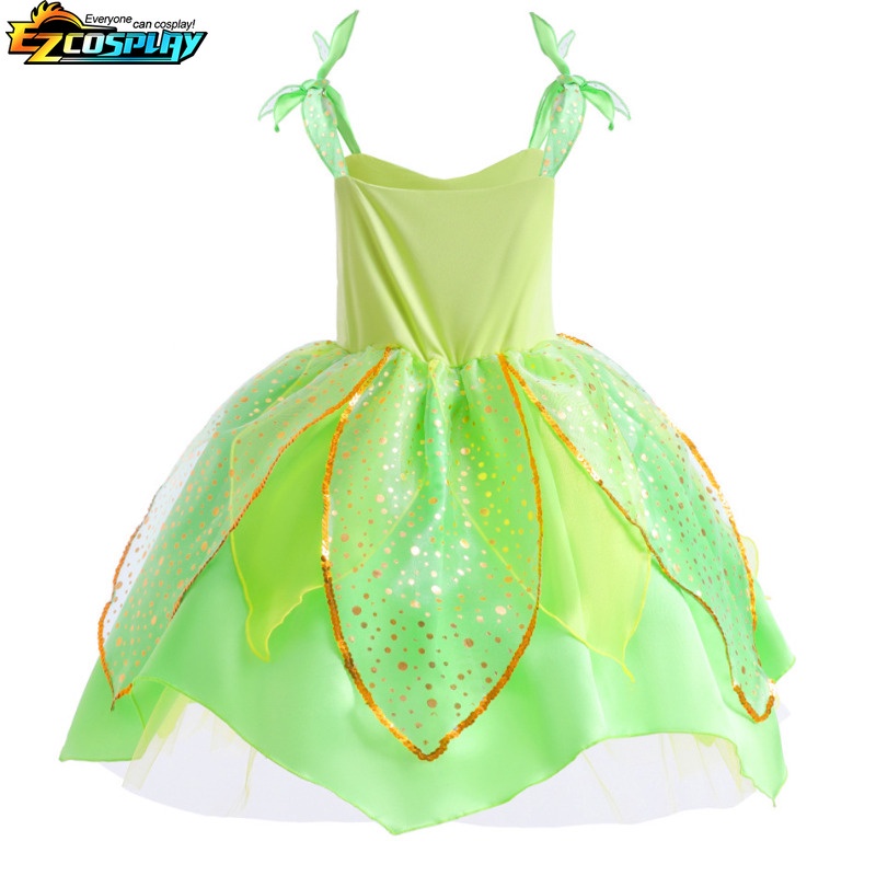 Đầm Hóa Trang Công Chúa Disney Tinkerbell Cho Bé Gái
