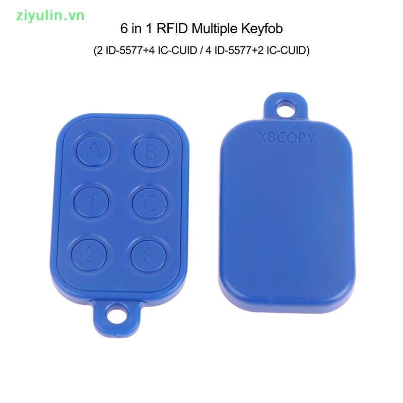 Linh Kiện Điện Tử ziyulin RFID 6 Trong 1 125khz T5577 EM ID IC 13.56Mhz 1k S50