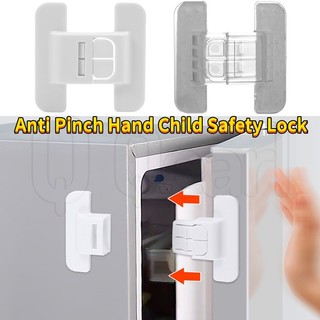 Khóa Cố Định Cửa Tủ Lạnh Chống Kẹt Tay An Toàn Cho Bé