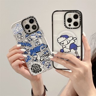 Ốp Điện Thoại Silicon TPU Mềm Chống Sốc Cao Cấp Hình Chú Cún Trượt Ván Cho iPhone 11 12 13 14 Pro Max