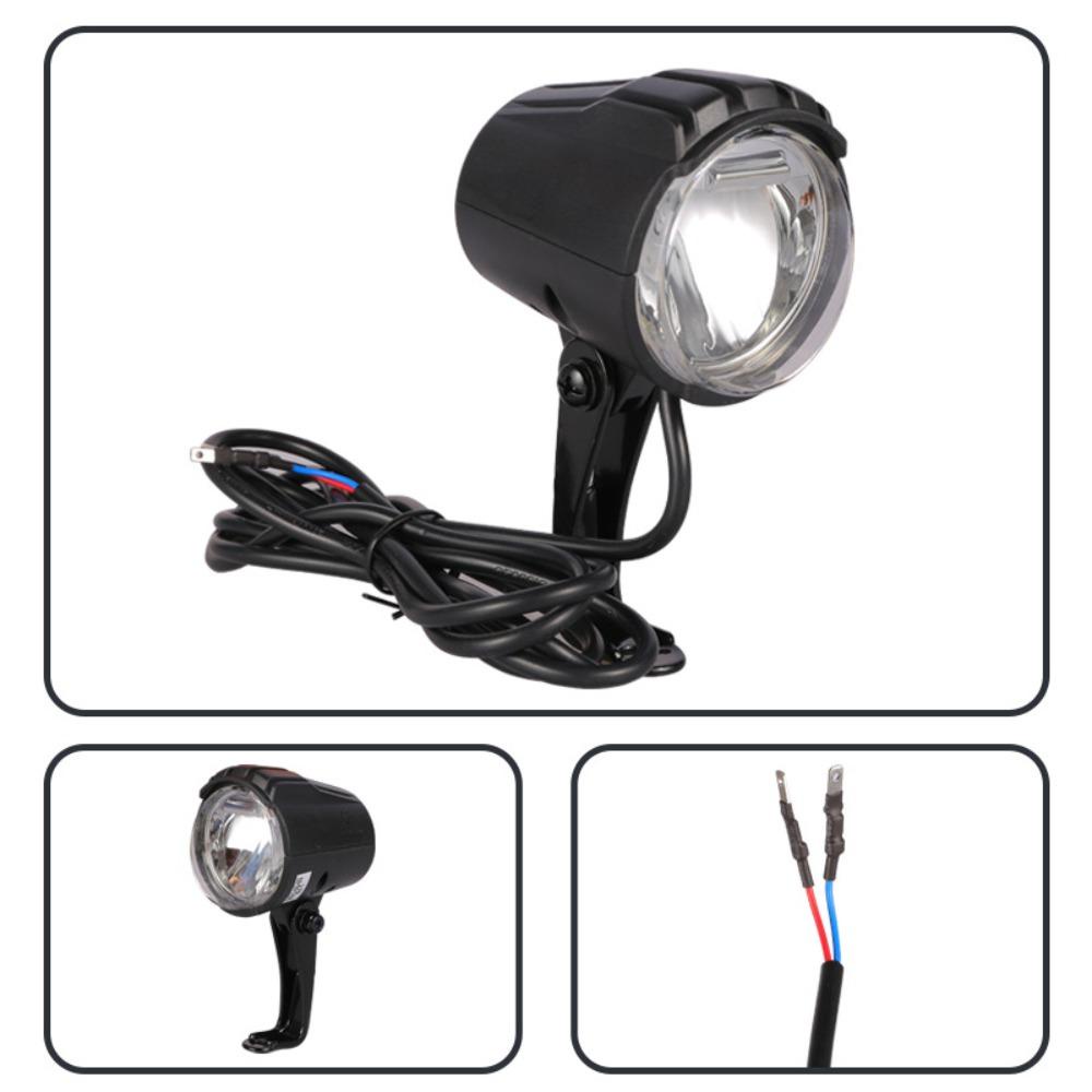 Đèn Pha LED 150LUX 6V IPX6 Bằng Kim Loại Chống Nước Cho Xe Đạp Leo Núi
