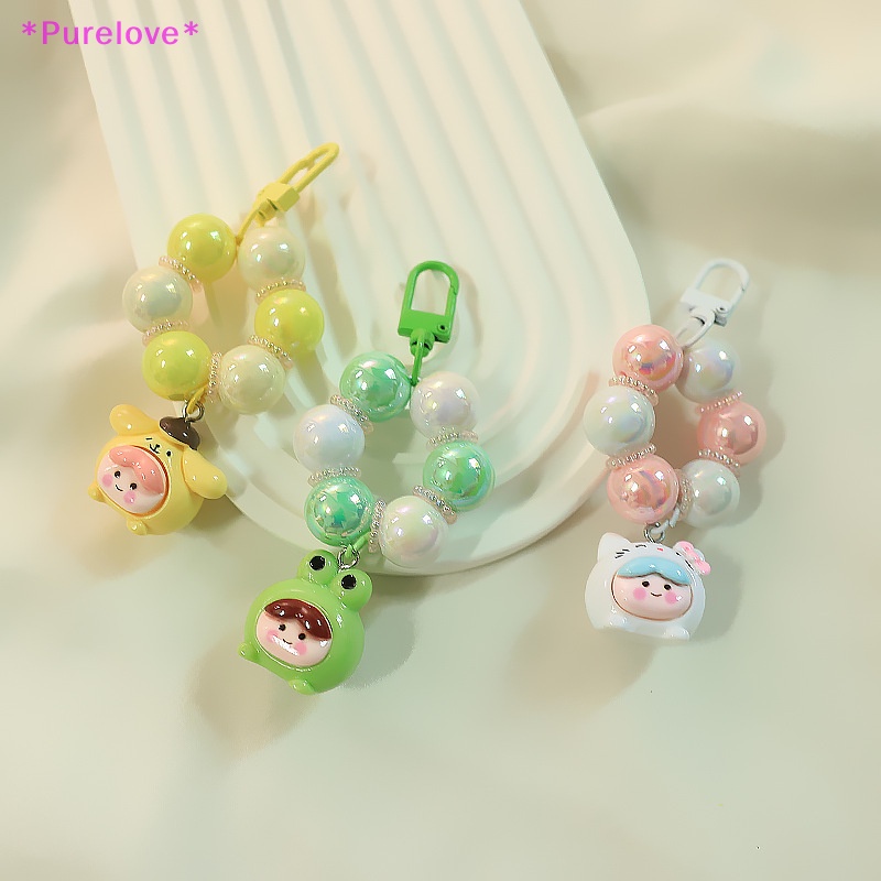 Búp Bê Cinnamoroll Có Dây Treo Điện Thoại / Móc Khóa Trang Trí Túi Xách Diy Mới