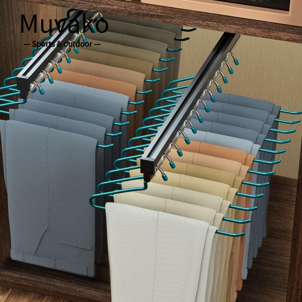 Bộ 5 Móc Treo Quần Jean Hình Chữ L Tiết Kiệm Không Gian Tiện Dụng