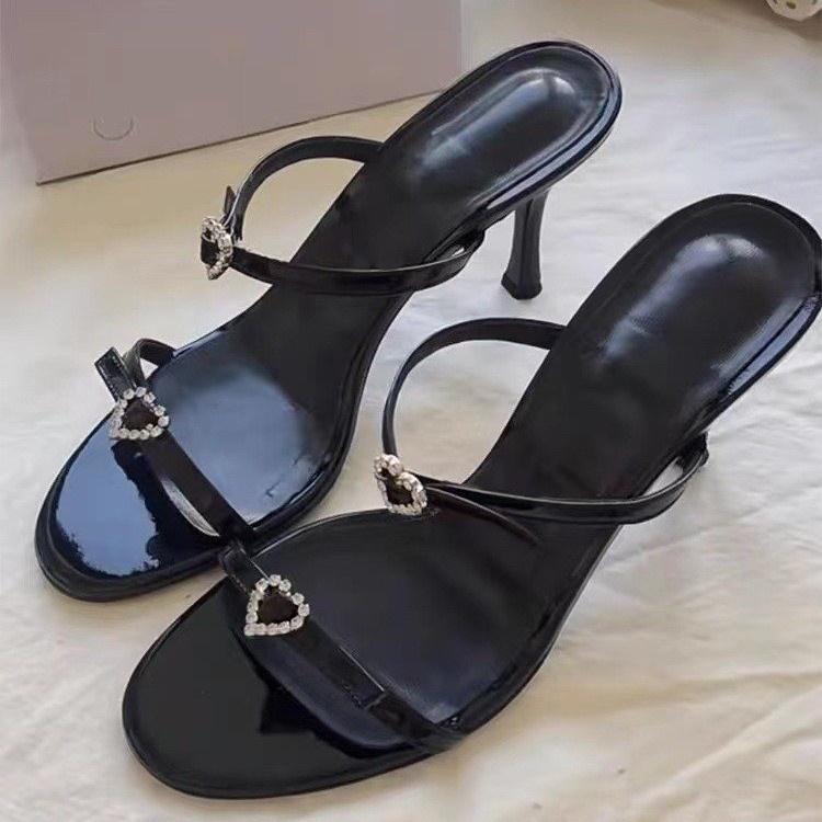 Hong Kong Premium shoes❥Giày Cao Gót Đính Đá Thời Trang Dành Cho Nữ