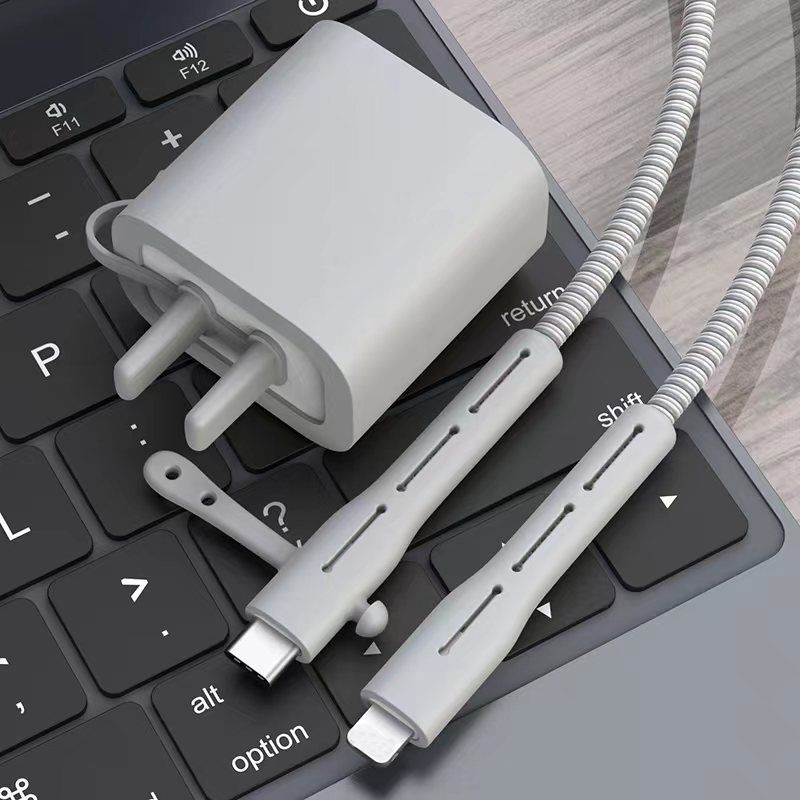 Nắp bảo vệ bộ sạc silicone mềm Cho Iphone 20W 11promax 12pro 13 14promax