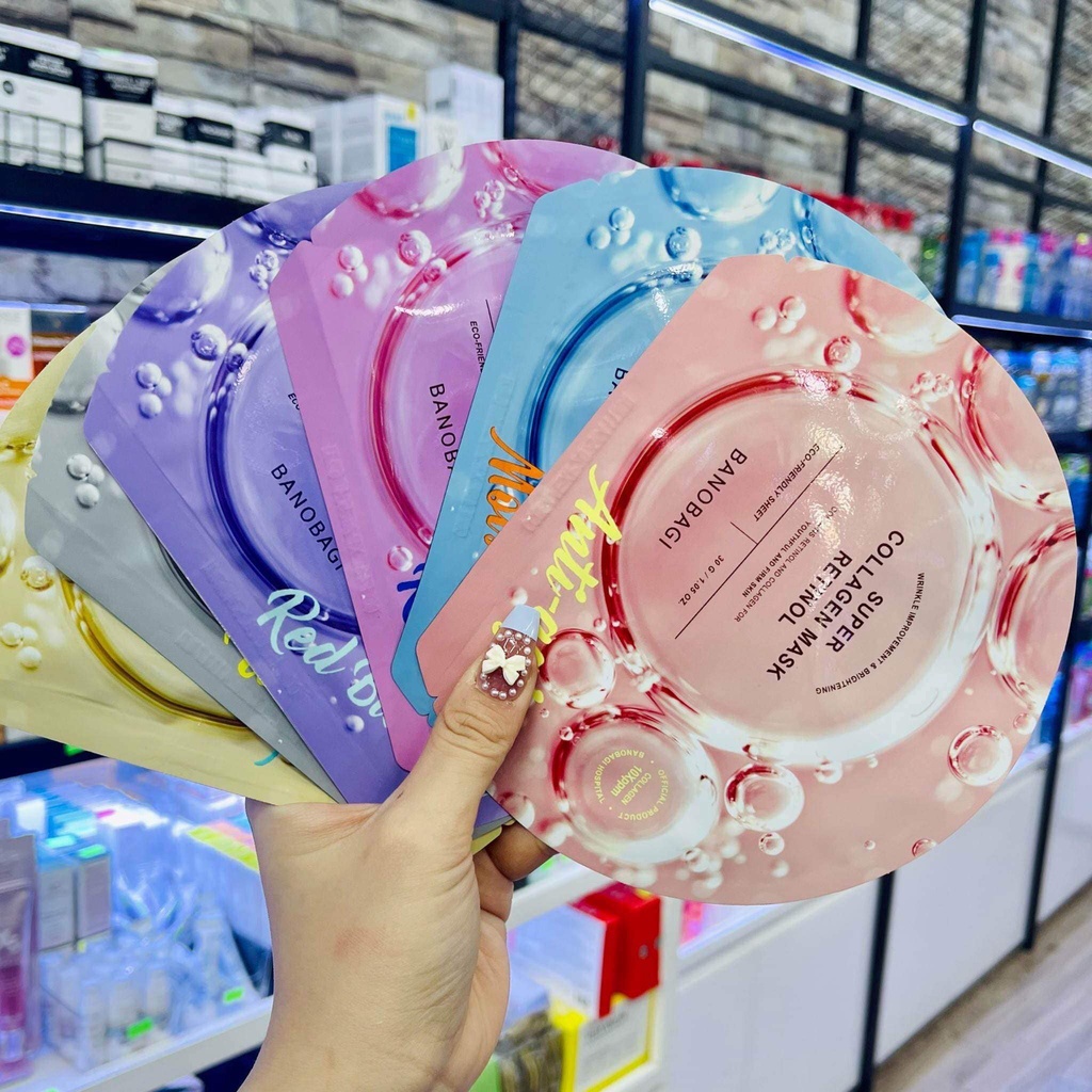 Mặt nạ giấy dưỡng da Banobagi Super Collagen Mask