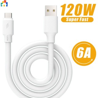 Cáp sạc nhanh usb type c 0.25m / 1m / 1.5m / 2m đậm đặc 120w 6a