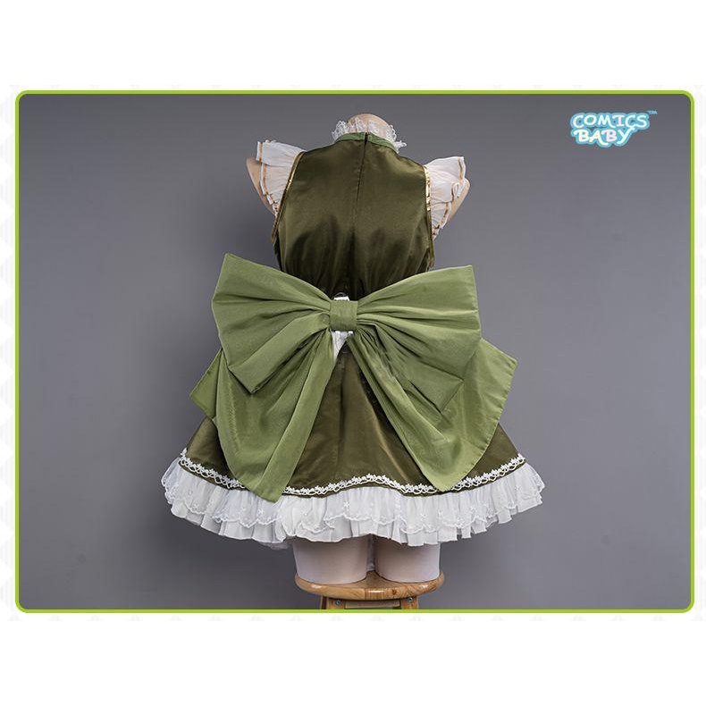 Genshin Impact Nahida Grass God Cosplay Costume Anime game Cute Maid lovely Dress