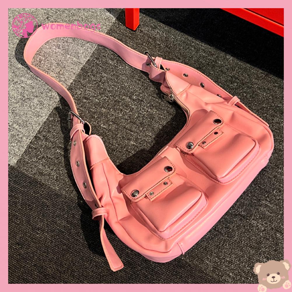 ✿ Bộ Phụ Kiện Cho Máy Tính Bảng WB WB WB WB ✿ Túi Xách Mua Sắm Da PU Hai Ngăn Màu Trơn Di Động Tùy Chỉnh Kích Thước Nhỏ Gọn Thời Trang Cho Nữ