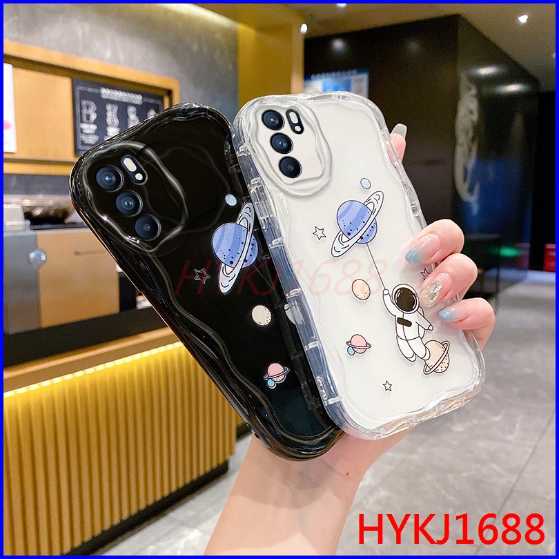 ốp lưng Oppo A16 Ốp Điện Thoại tpu ốp lưng Mềm Trong Suốt In Họa Tiết Thời Trang Cho Oppo A16 NYW