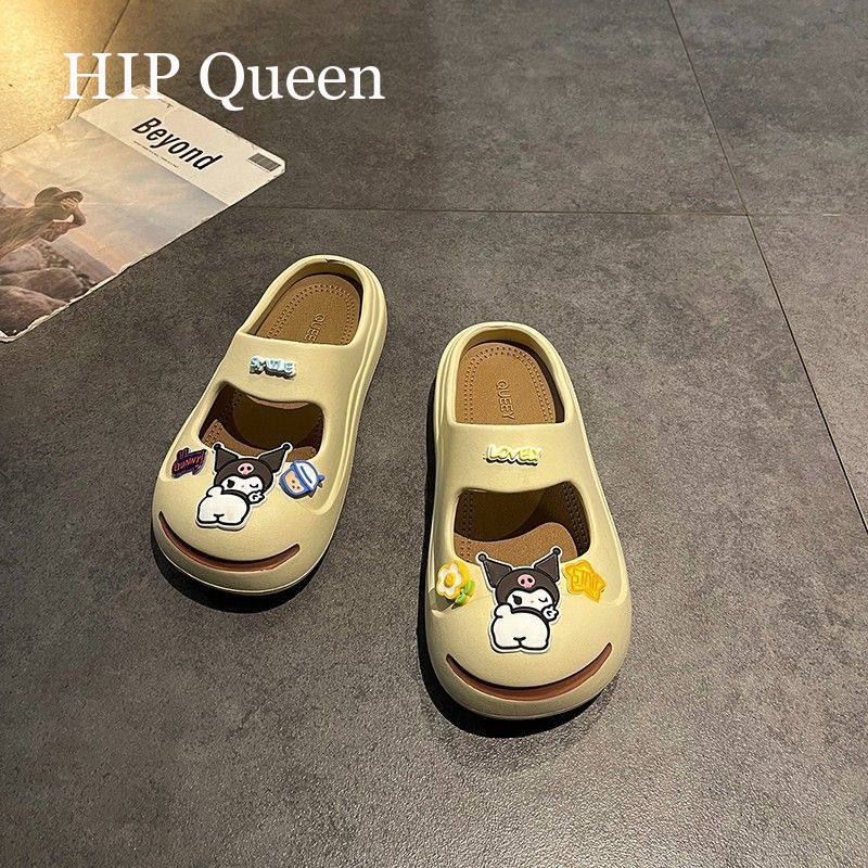 HQ dép sandal nữ dép mary jane dép bánh mì Thoải mái 32z072816